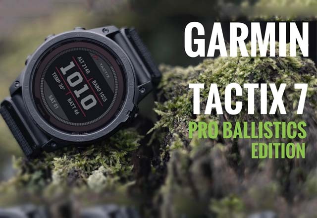 GARMIN tactix 7 Pro Edition Ballistics - SK Distribúcia